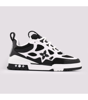 کفش لویی ویتون LV Skate Trainer اورجینال - رنگ مارین (آبی دریایی) و سفید