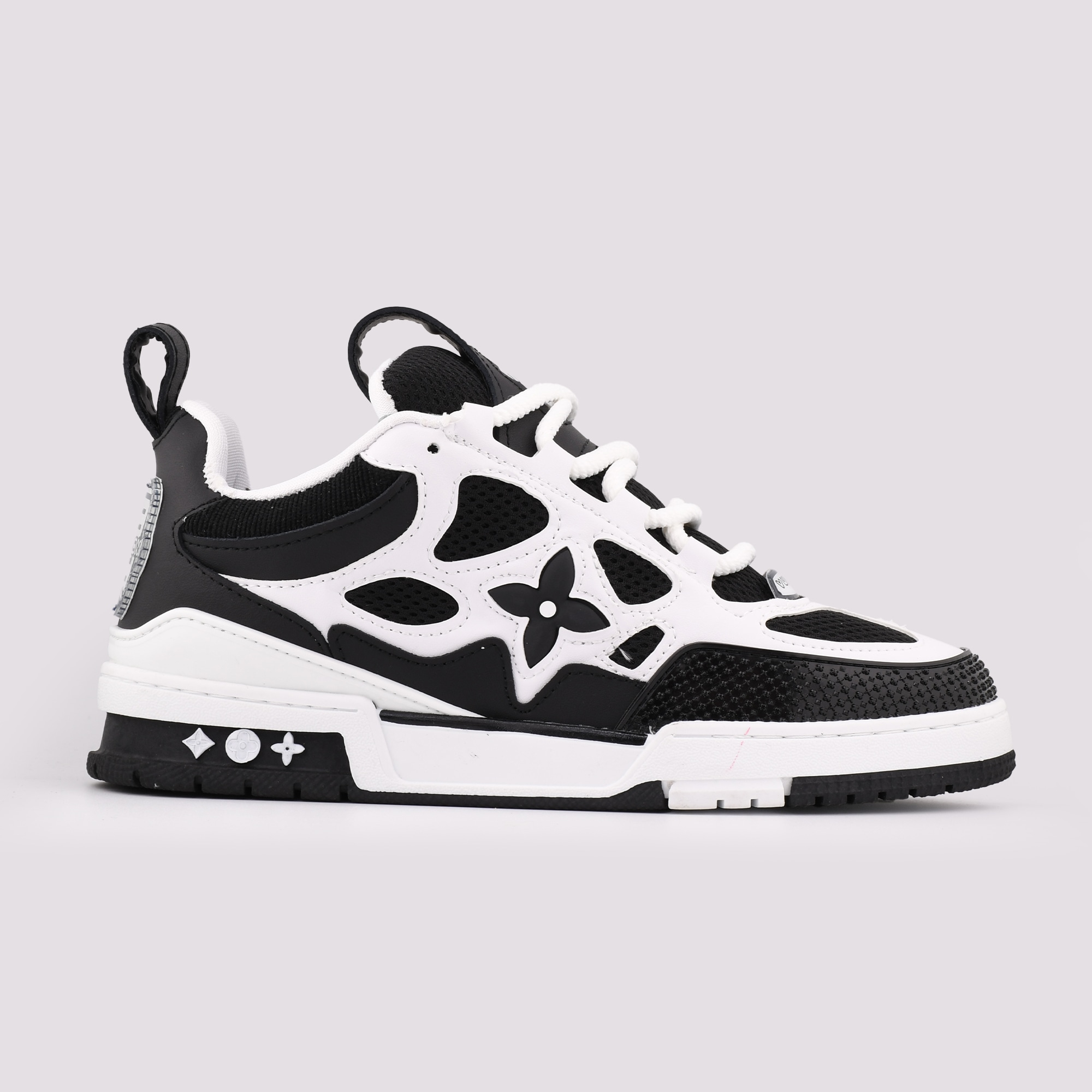 کفش لویی ویتون LV Skate Trainer اورجینال - رنگ مارین (آبی دریایی) و سفید
