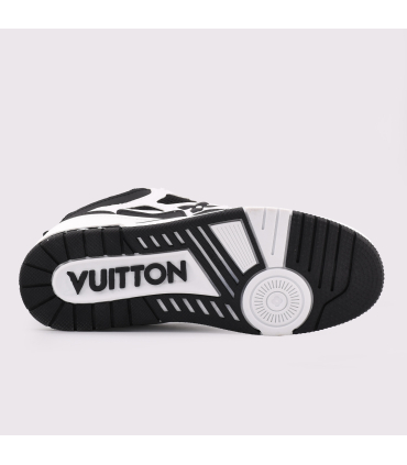 کفش لویی ویتون LV Skate Trainer اورجینال - رنگ مارین (آبی دریایی) و سفید