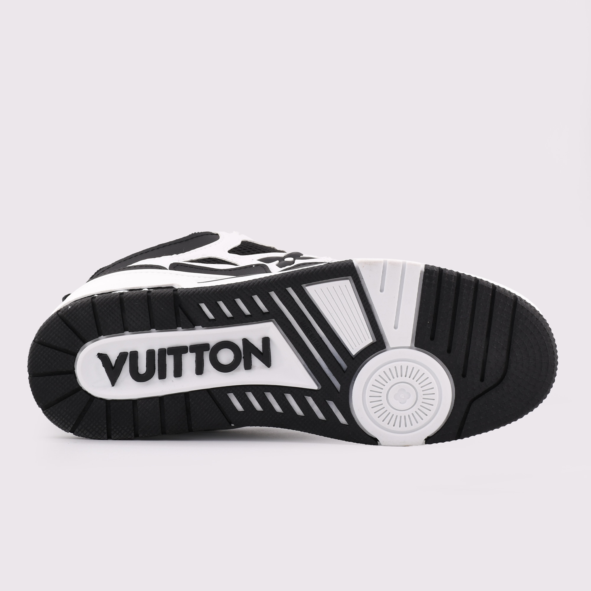کفش لویی ویتون LV Skate Trainer اورجینال - رنگ مارین (آبی دریایی) و سفید