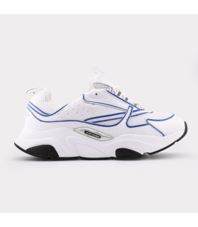 اسنیکر دیور B22 اورجینال - سفید و آبی (White and Blue)