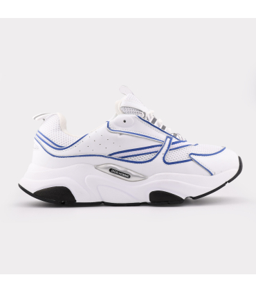 اسنیکر دیور B22 اورجینال - سفید و آبی (White and Blue)