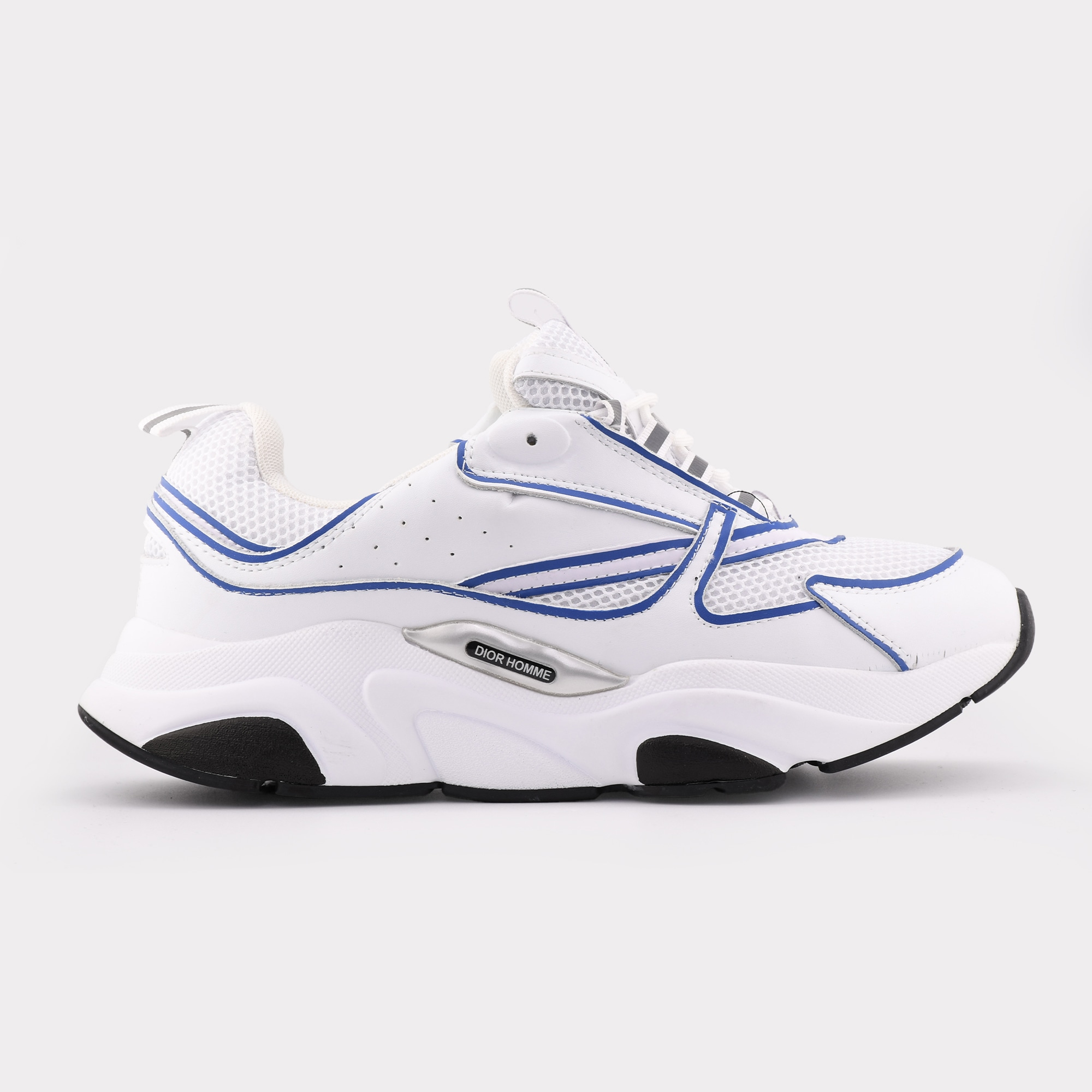 اسنیکر دیور B22 اورجینال - سفید و آبی (White and Blue)
