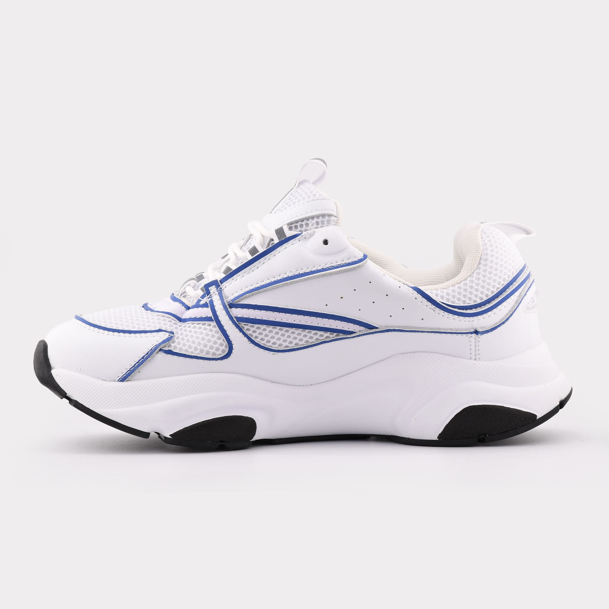 اسنیکر دیور B22 اورجینال - سفید و آبی (White and Blue)