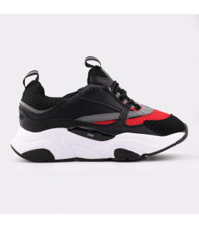 اسنیکر دیور B22 اورجینال - مشکی و قرمز (Black and Red)