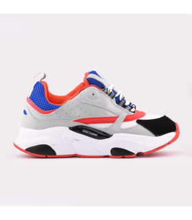 اسنیکر دیور B22 اورجینال - طوسی، قرمز و آبی (Grey/Red/Blue)