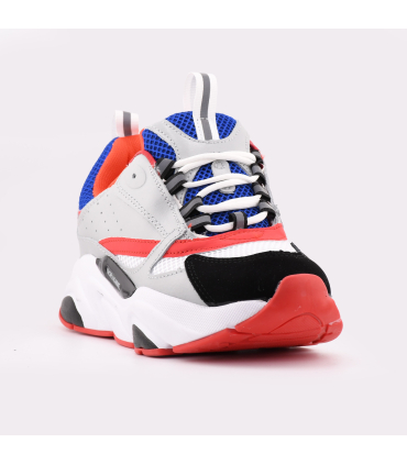 اسنیکر دیور B22 اورجینال - طوسی، قرمز و آبی (Grey/Red/Blue)