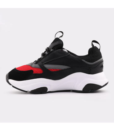 اسنیکر دیور B22 اورجینال - مشکی و قرمز (Black and Red)