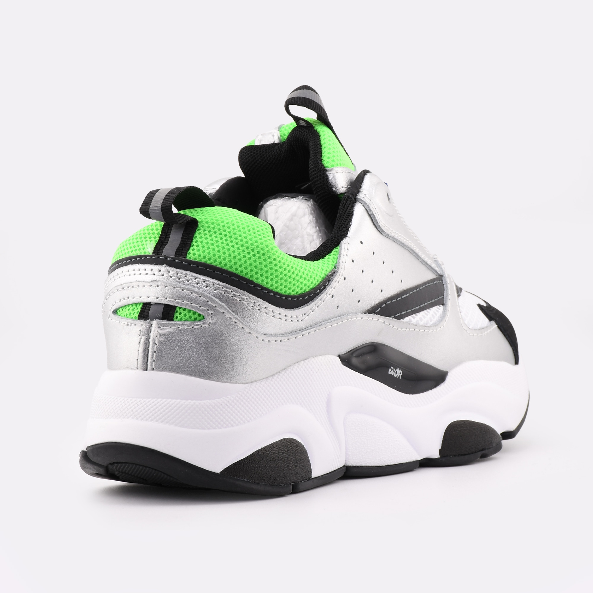اسنیکر دیور B22 اورجینال - نقرهای و سبز (Silver and Green)
