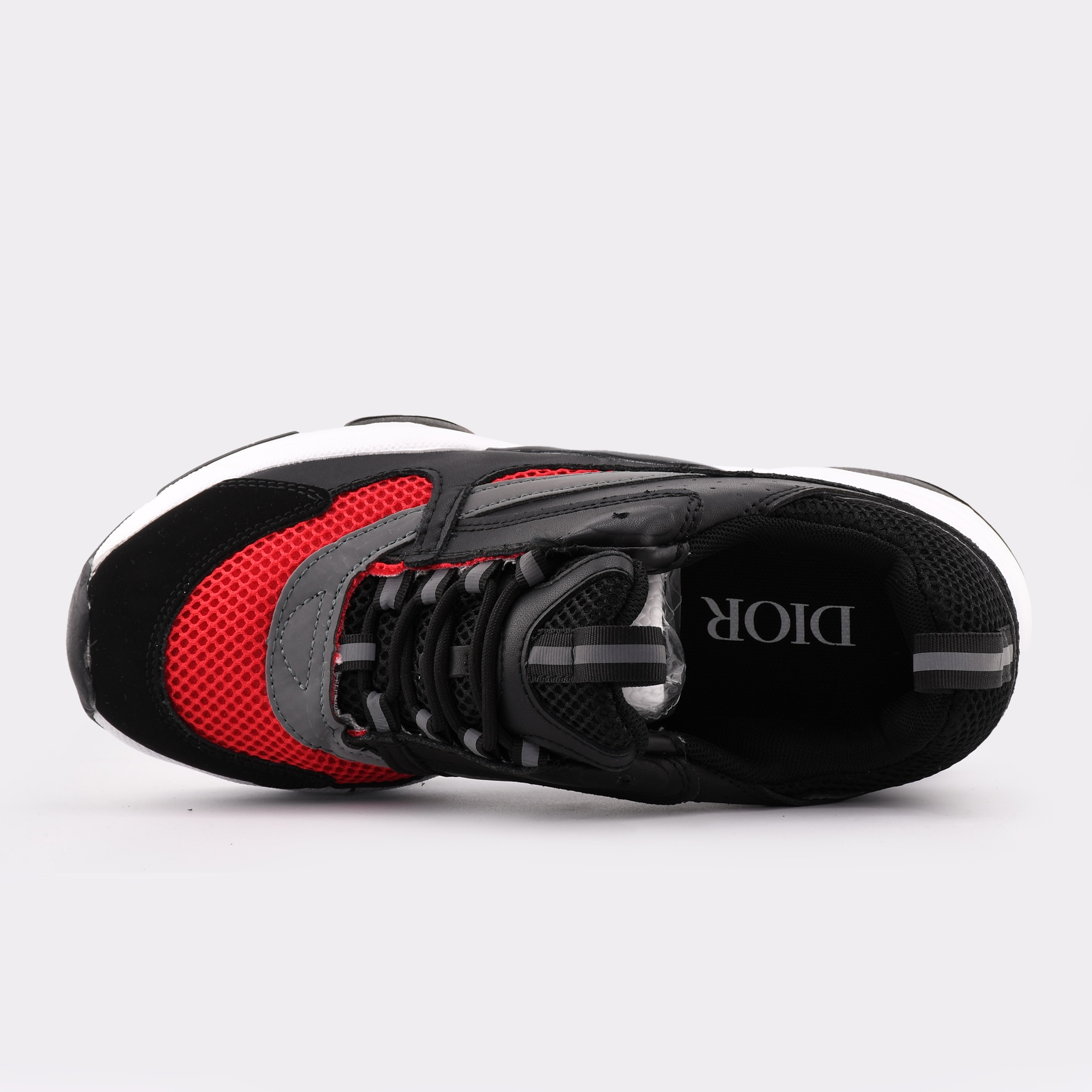 اسنیکر دیور B22 اورجینال - مشکی و قرمز (Black and Red)