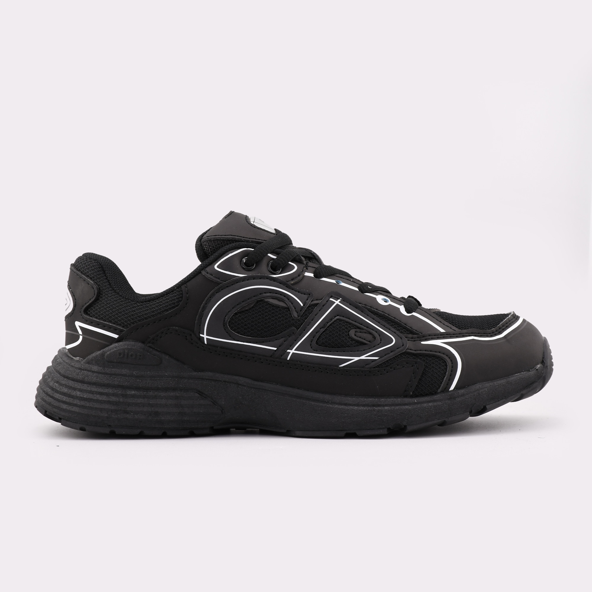 اسنیکر دیور B30 اورجینال - مشکی (Dior B30 Black)