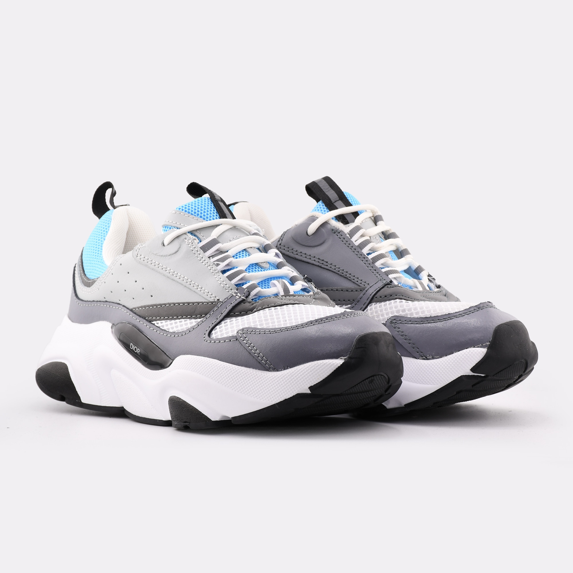 اسنیکر دیور B22 اورجینال - طوسی و آبی (Grey and Blue)