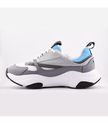اسنیکر دیور B22 اورجینال - طوسی و آبی (Grey and Blue)