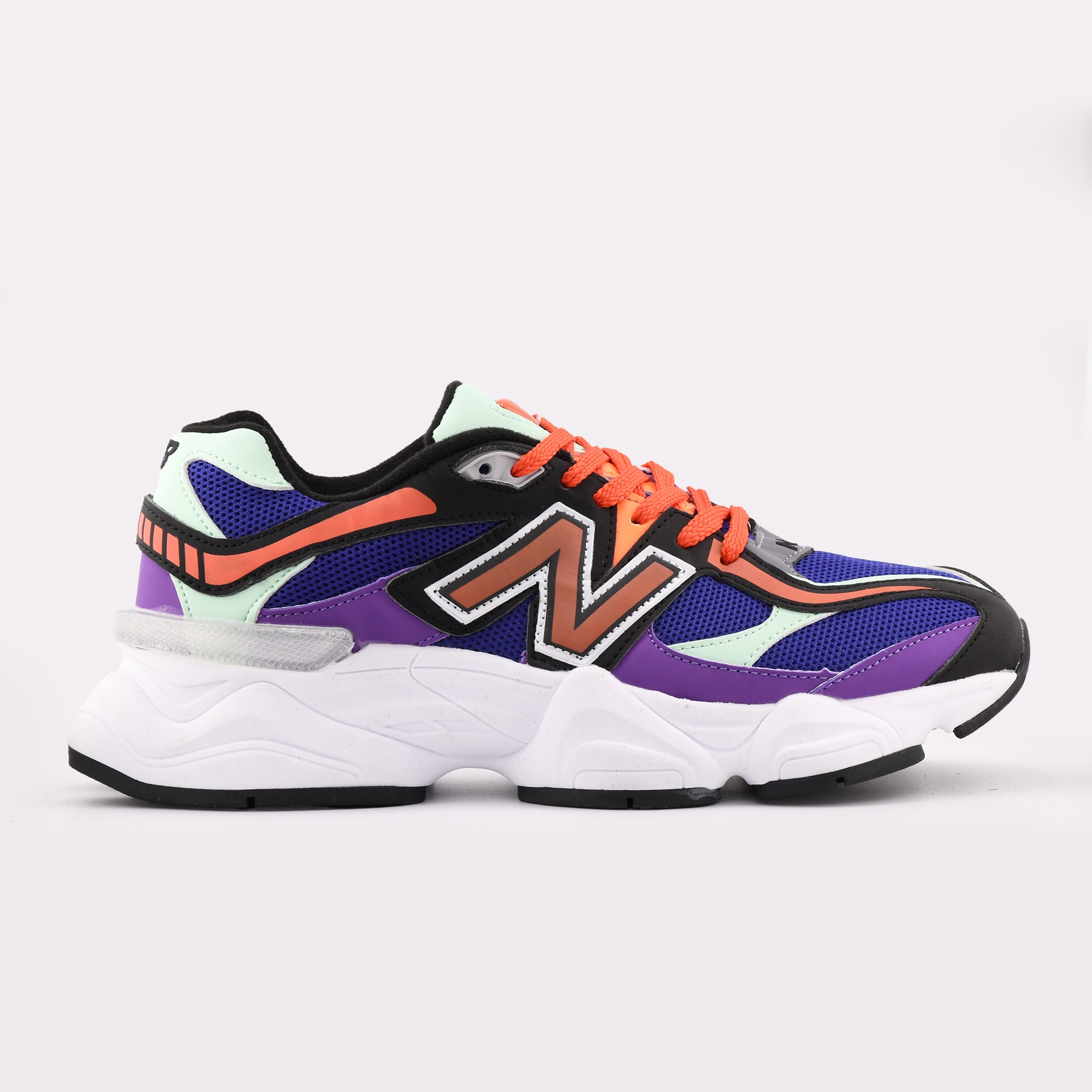 کتانی نیو بالانس 9060 رنگارنگ (New Balance 9060 Colourful) - طراحی پرانرژی و خاص