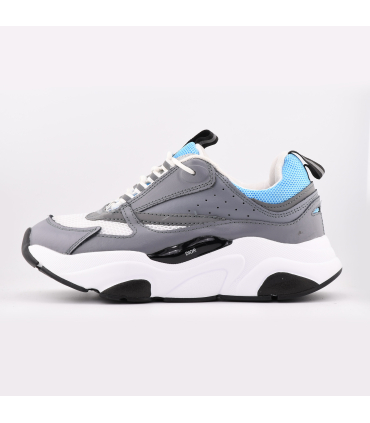 اسنیکر دیور B22 اورجینال - طوسی و آبی (Grey and Blue)