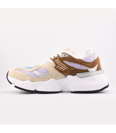 اسنیکر نیو بالانس 9060 اورجینال - ترکیب رنگ بژ و قهوهای (Beige/Brown)