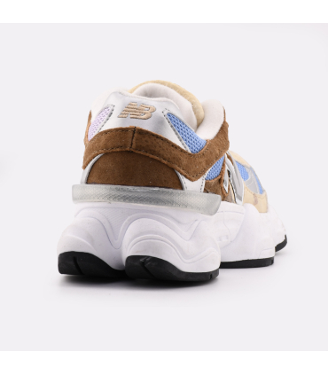 اسنیکر نیو بالانس 9060 اورجینال - ترکیب رنگ بژ و قهوهای (Beige/Brown)