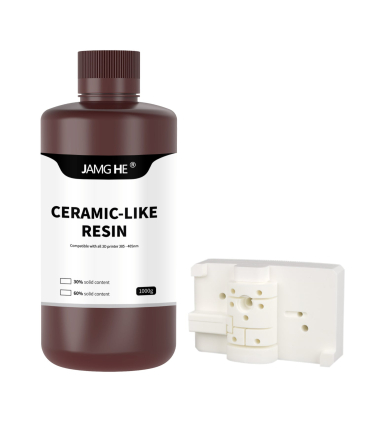 رزین پرینتر سه بعدی جمغه مدل Ceramic Like Resin برند Jamghe