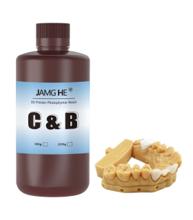 رزین پرینتر سه بعدی جمغه مدل Temporary C & B Resin FDA certification برند Jamghe
