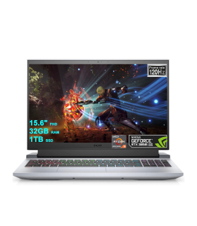 لپ تاپ 15.6 اینچی دل مدل Dell G15 5515 Ryzen 5 5600H 16GB 128GB 3050 144Hz (استوک)