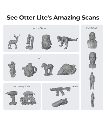 اسکنر سه بعدی کریلیتی مدل Otter Lite برند Creality