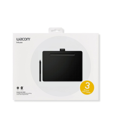 قلم نوری وکام مدل Intuos Medium Bluetooth Black برند Medium