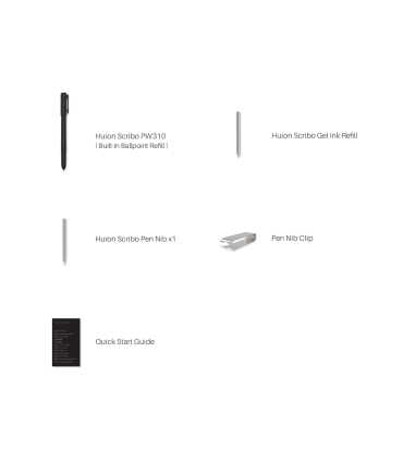 قلم دیجیتال هوشمند هویون مدل Scribo PW310 برند Huion