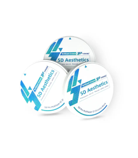 زیرکونیا ییپانگ 5D Aesthetics 680-1200MPa,43%-57% Trans برند YIPANG