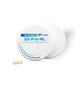 زیرکونیا ییپانگ مدل 3D-Pro-ML 800-1100MPa,42%-49% Trans برند YIPANG