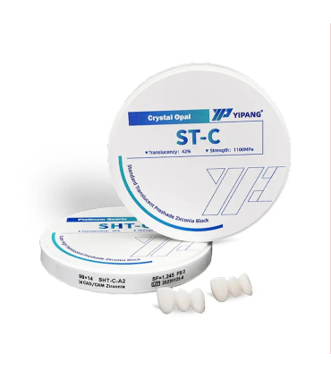 زیرکونیا ییپانگ مدل ST- C 1100MPa, 42% Trans برند Yipang