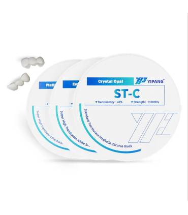 زیرکونیا ییپانگ مدل ST- C 1100MPa, 42% Trans برند Yipang
