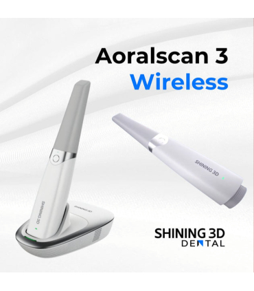 اسکنر دهانی شاینینگ تری دی مدل Aoralscan 3 Wireless برند Shining 3D