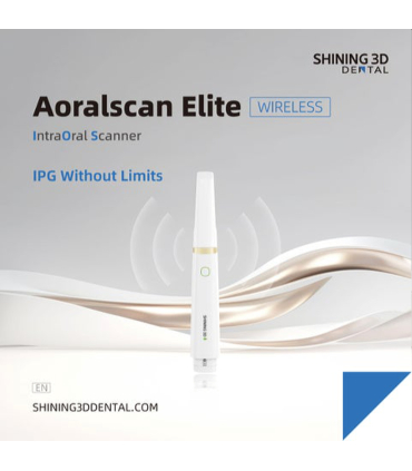 اسکنر دهانی شاینینگ تری دی مدل Aoralscan Elite Wireless برند Shining 3D