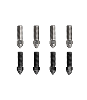 پک نازل پربینتر سه بعدی کریلیتی مدل Copper Alloy+Hardened Steel 8PCS Extruder Nozzles برند Creality