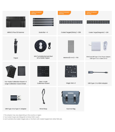 اسکنر سه بعدی رووپوینت مدل MIRACO Plus برند Revopoint