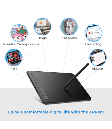 تبلت طراحی ایکس پی پن مدل Deco M برند Xp pen