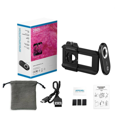 لنز میکروسکوپی موبایل اپکسل مدل APL-MS200 برند Apexel