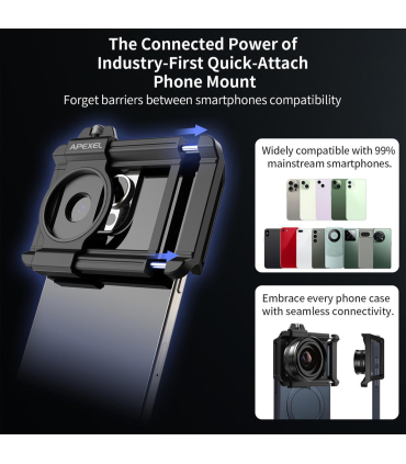 لنز میکروسکوپی موبایل اپکسل مدل APL-ZM100 برند Apexel