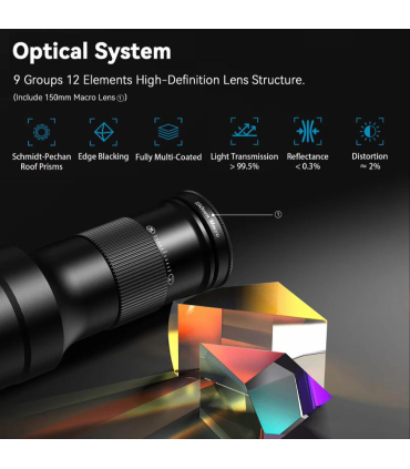 لنز میکروسکوپی موبایل اپکسل مدل APL-TM6 برند Apexel
