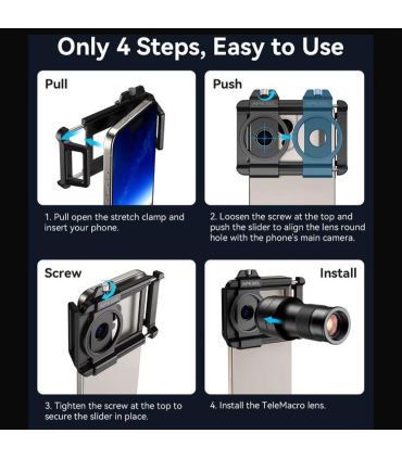 لنز میکروسکوپی موبایل اپکسل مدل APL-TM6 برند Apexel