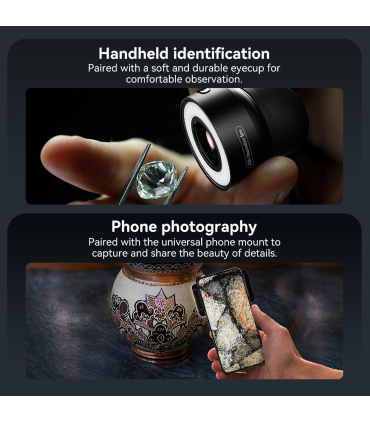 لنز میکروسکوپی موبایل اپکسل مدل APL-MS120 برند Apexel