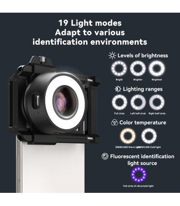 لنز میکروسکوپی موبایل اپکسل مدل APL-MS120 برند Apexel