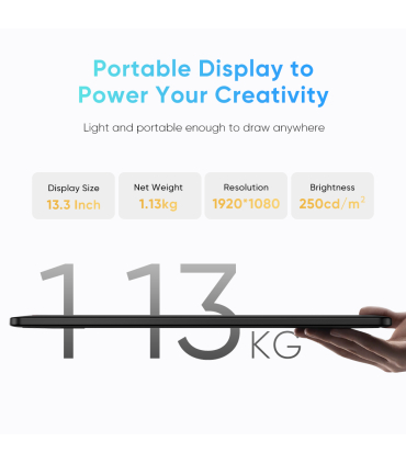 مانیتور طراحی ایکس پی پن مدل Artist 13.3 Pro V2 برند Xp pen
