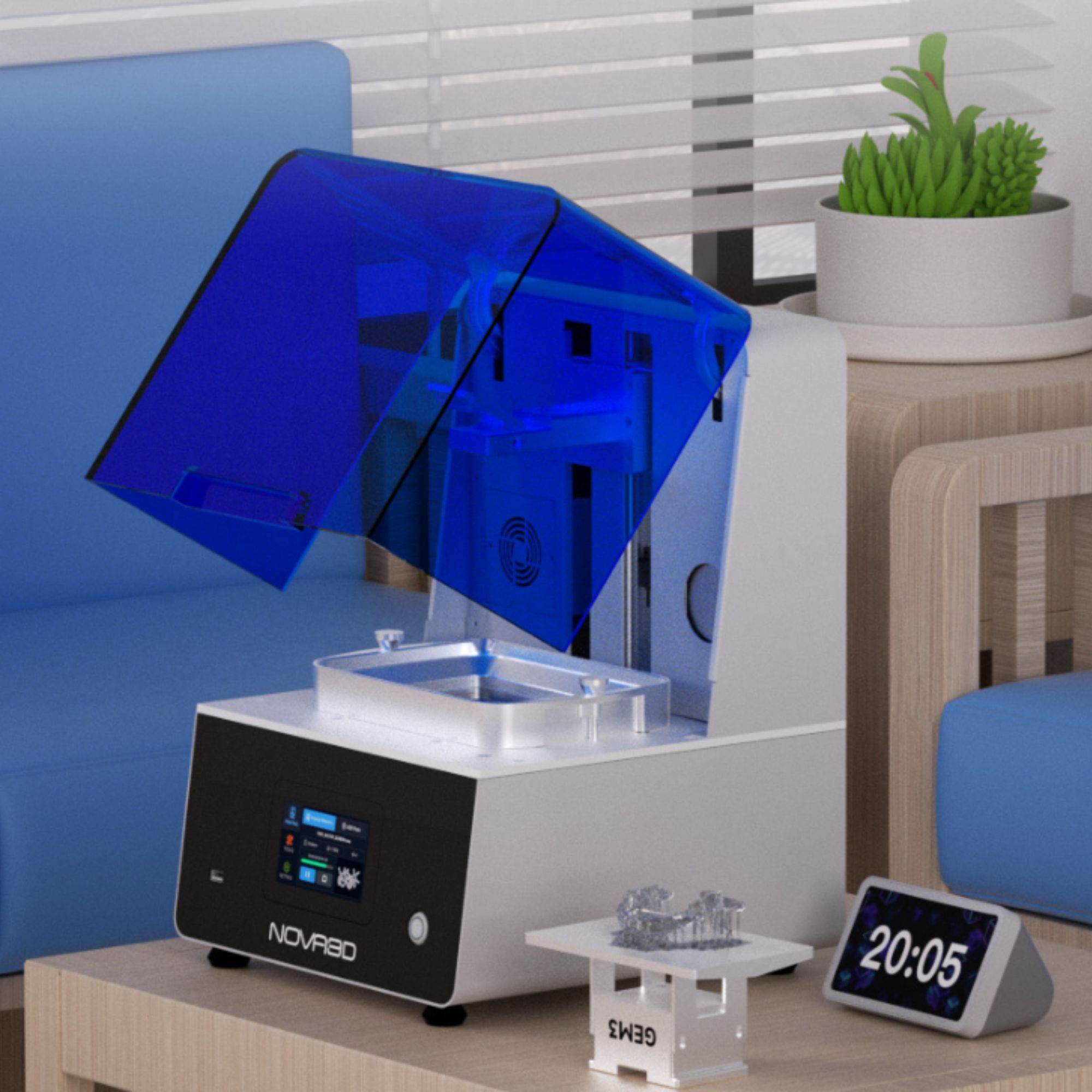 پرینتر سه بعدی نوا تری دی مدل Gem3 برند Nova3D