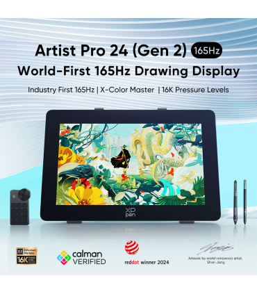 مانیتور طراحی ایکس پی پن مدل Artist Pro 24 (Gen2) 165Hz برند Xp pen