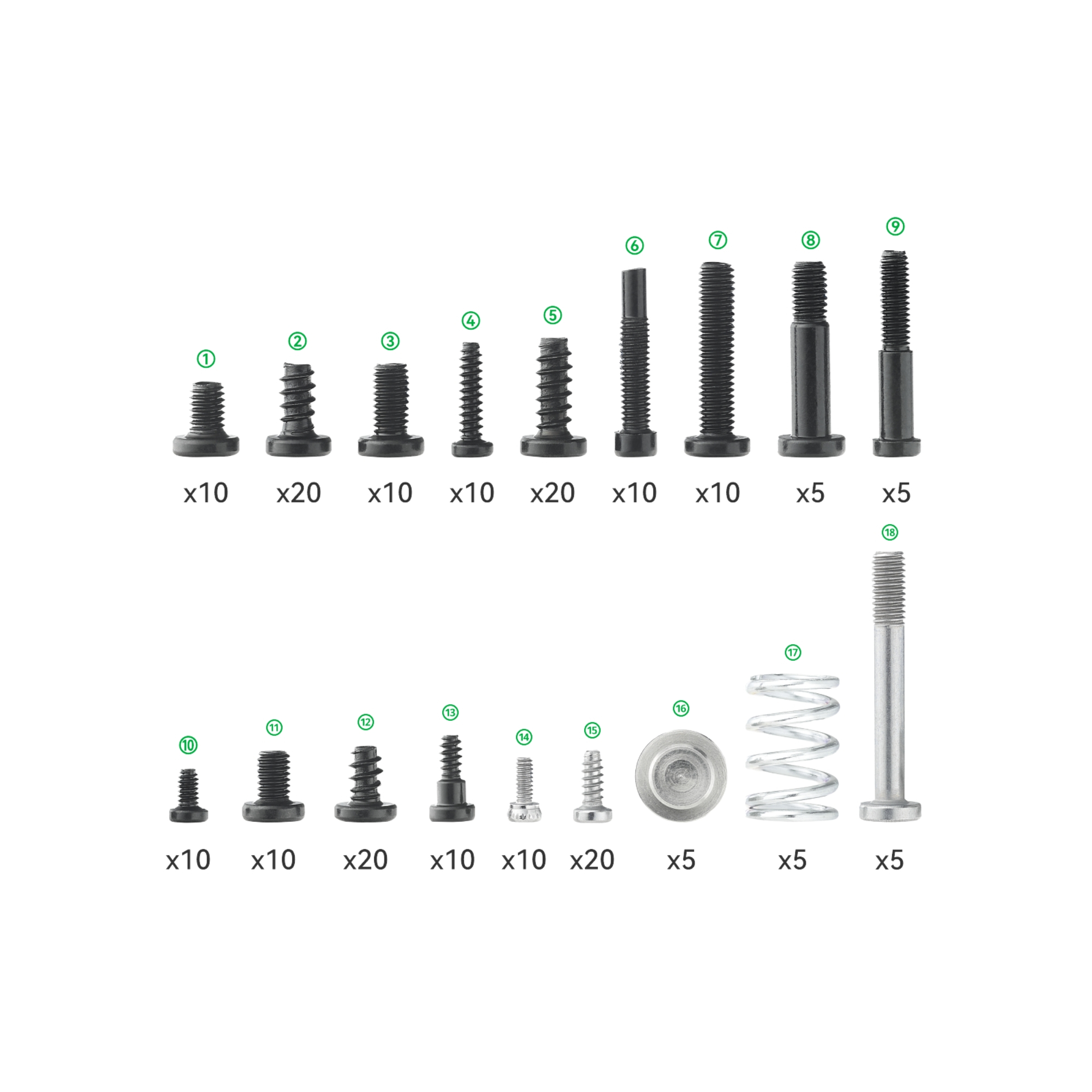 کیت پیچ بامبولب مدل X1 Series and P1 Series and AMS برند Bambu Lab