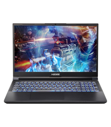 لپ تاپ گیمینگ استوک Hasee QNLXS | پردازنده i7 نسل ۱۲ و گرافیک RTX 4060