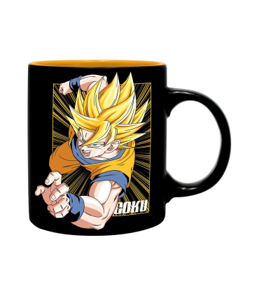 ماگ سرامیکی اورجینال دراگون بال | طرح گوکو (Goku) | دوام بالا در ماشین ظرفشویی | ۳۲۰ میلیلیتر