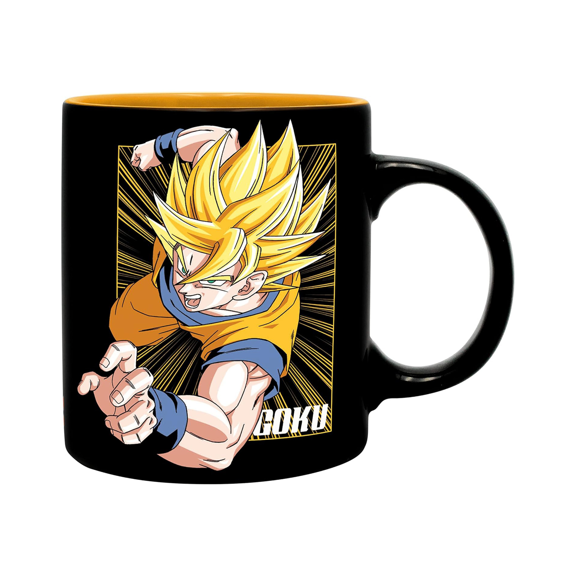 ماگ سرامیکی اورجینال دراگون بال | طرح گوکو (Goku) | دوام بالا در ماشین ظرفشویی | ۳۲۰ میلیلیتر
