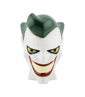 ماگ سرامیکی 3D جوکر (Joker) درب دار | طرح سر جوکر | DC Comics | 350 میلیلیتر